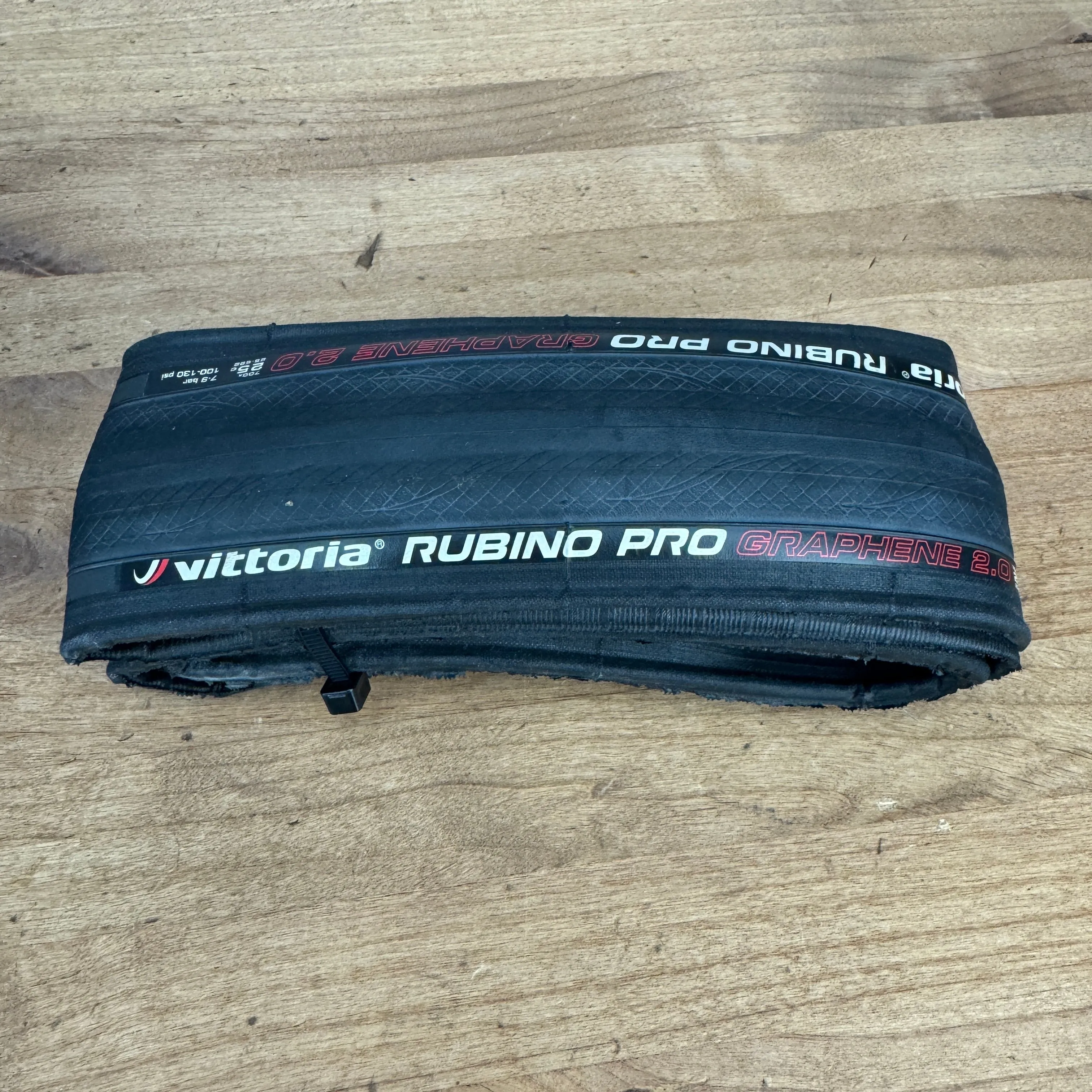 Pair Vittoria Rubino Pro Graphene 2.0 700c x 25mm Clincher Road Bike Tires