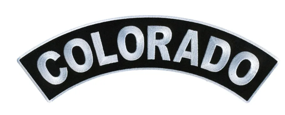 PATCH - COLORADO TOP ROCKR 12-PPM4011 : 12W 3H