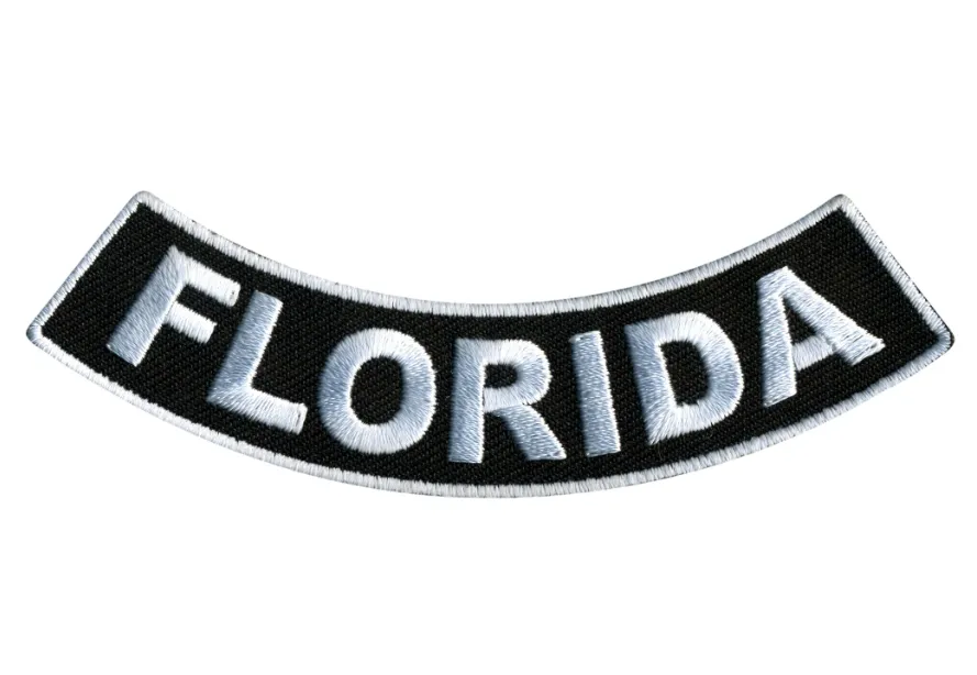 PATCH - FLORIDA BTM ROCKER 4"-PPM5018 : 4W 1H