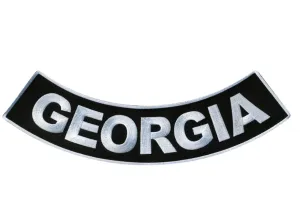 PATCH - GEORGIA BTM ROCKER 12"-PPM5019 : 12W 3H