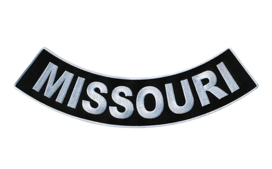 PATCH - MISSOURI BTM ROCKR 12"-PPM5049 : 12W 3H