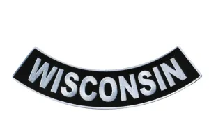 PATCH - WISCONSIN BTM ROKR 4"-PPM5098 : 4W 1H