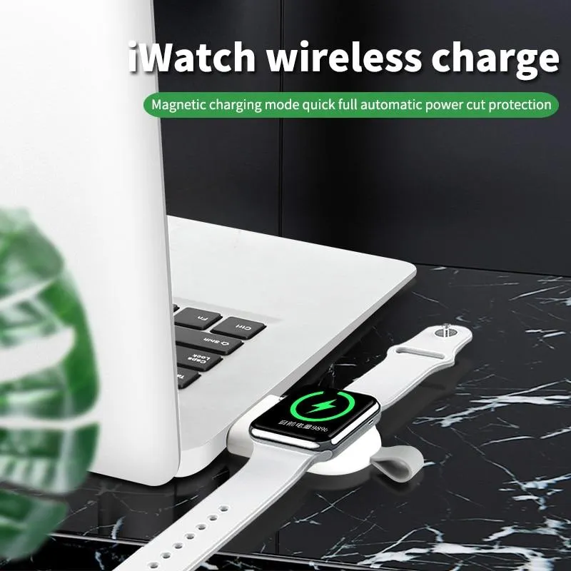 Portable Wireless Charger Series 6 5 4 Charging Dock USB Charger Cable