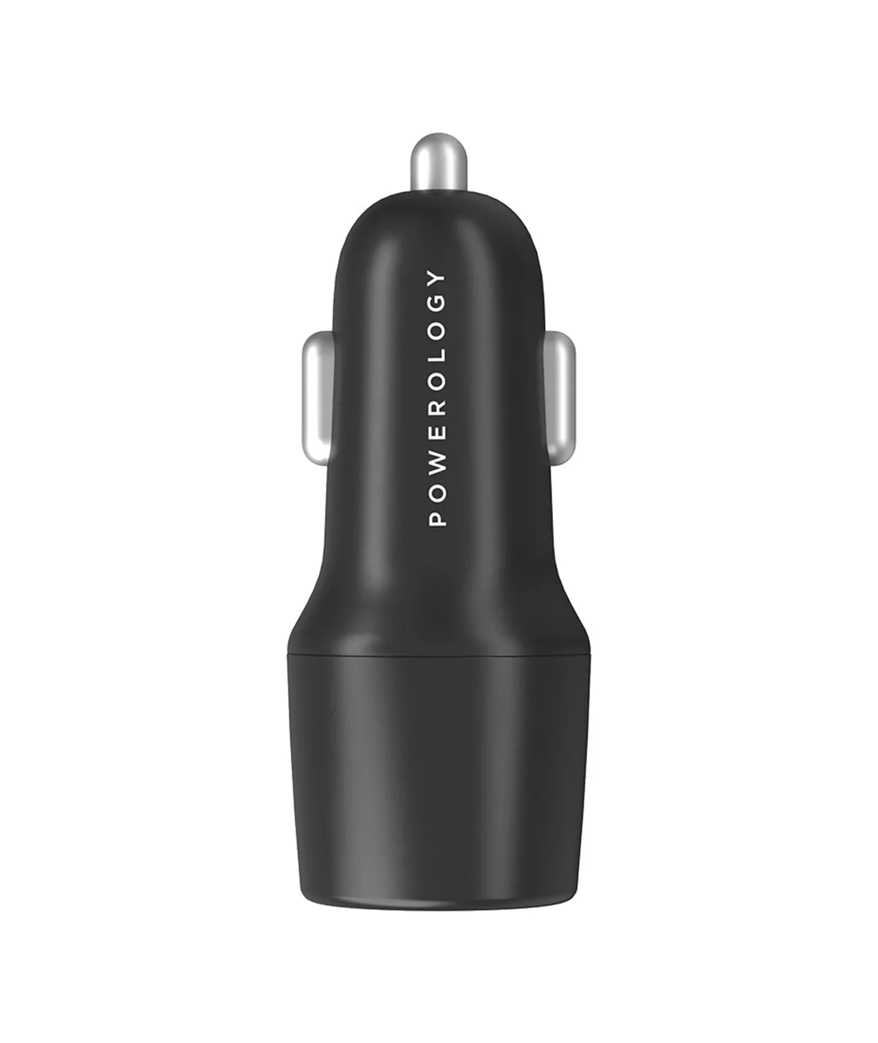 Powerology 45W Ultra-Quick Car Charger With Dual Output