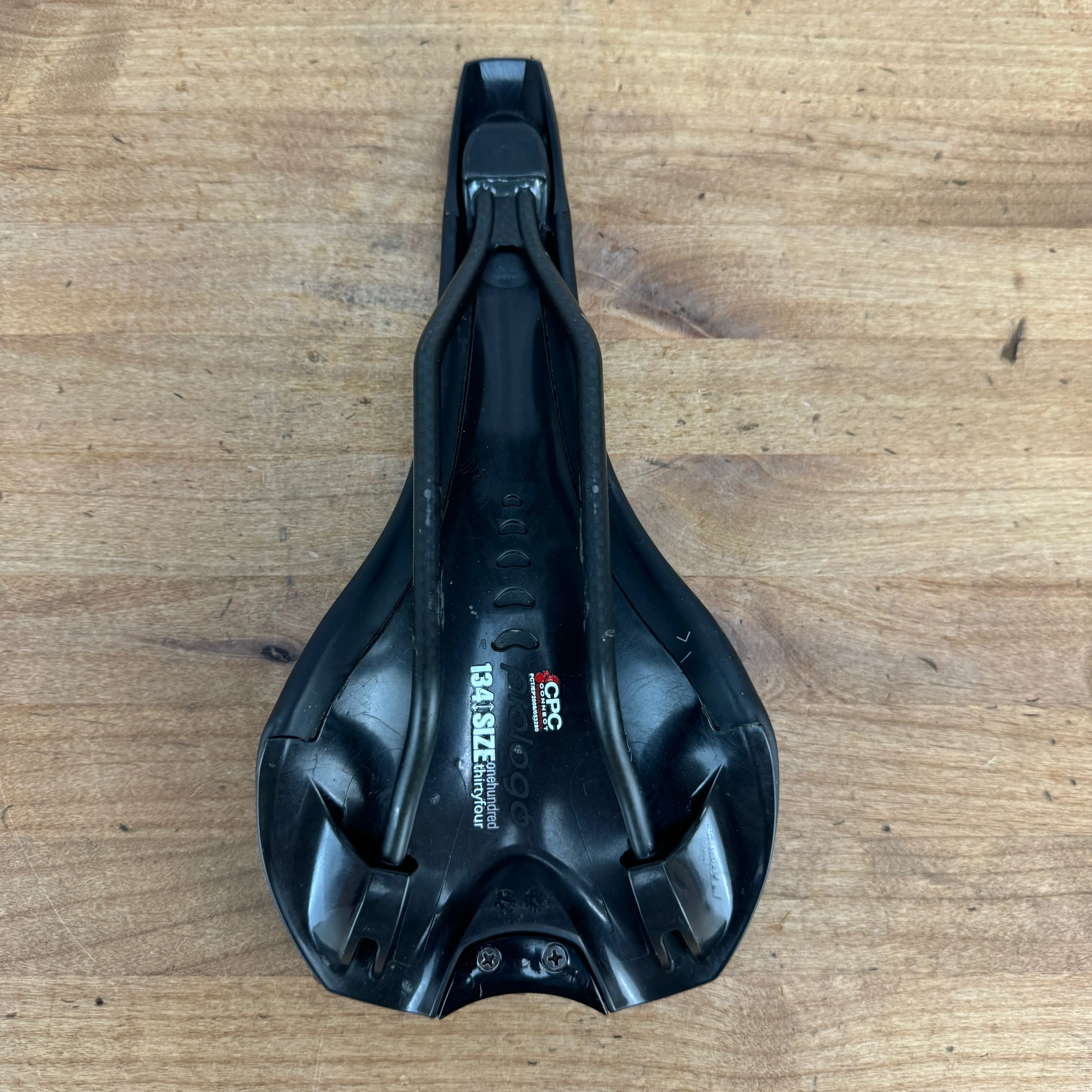 Prologo Nago Evo Nack 134mm 7x9mm Carbon Rail Bike Saddle 213g