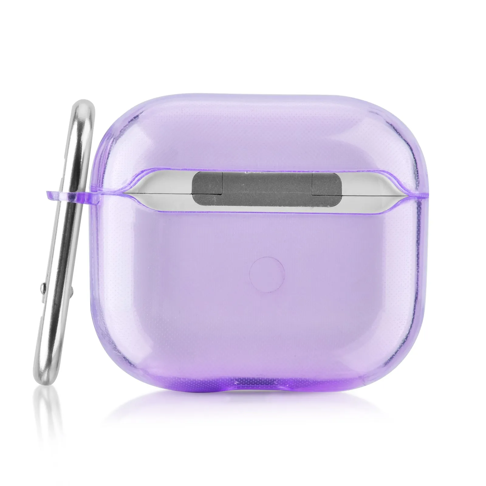 Protective TPU Clear Case for AirPods 3 Case Generation 3rd with Keychain