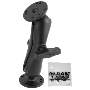 RAM Mount 1.5" Double Ball Mount with Hardware for Garmin Striker   More [RAM-101-G4]