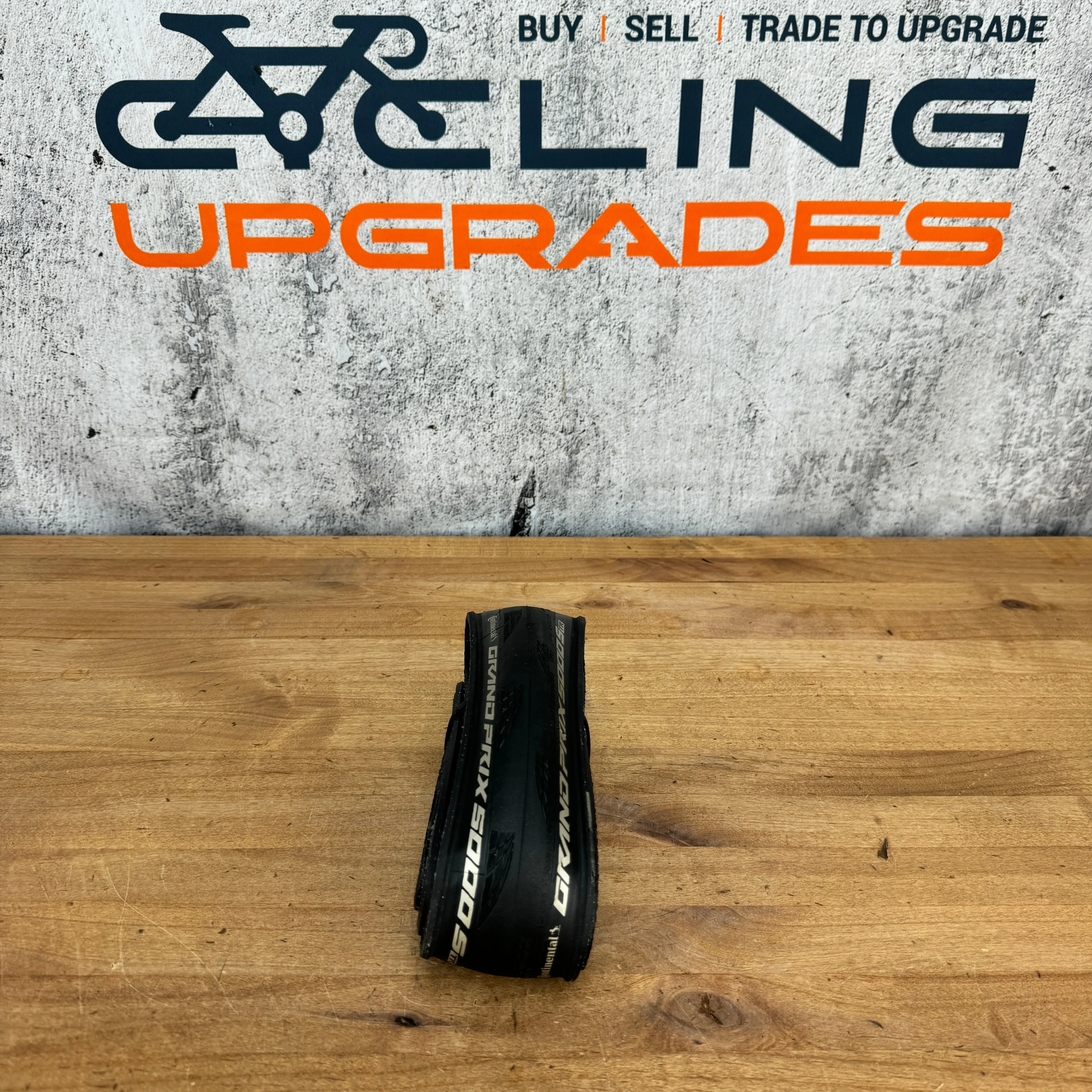 Ridden Once! Single Continental Grand Prix 5000 S TR 700c x 25mm Road Bike Tire