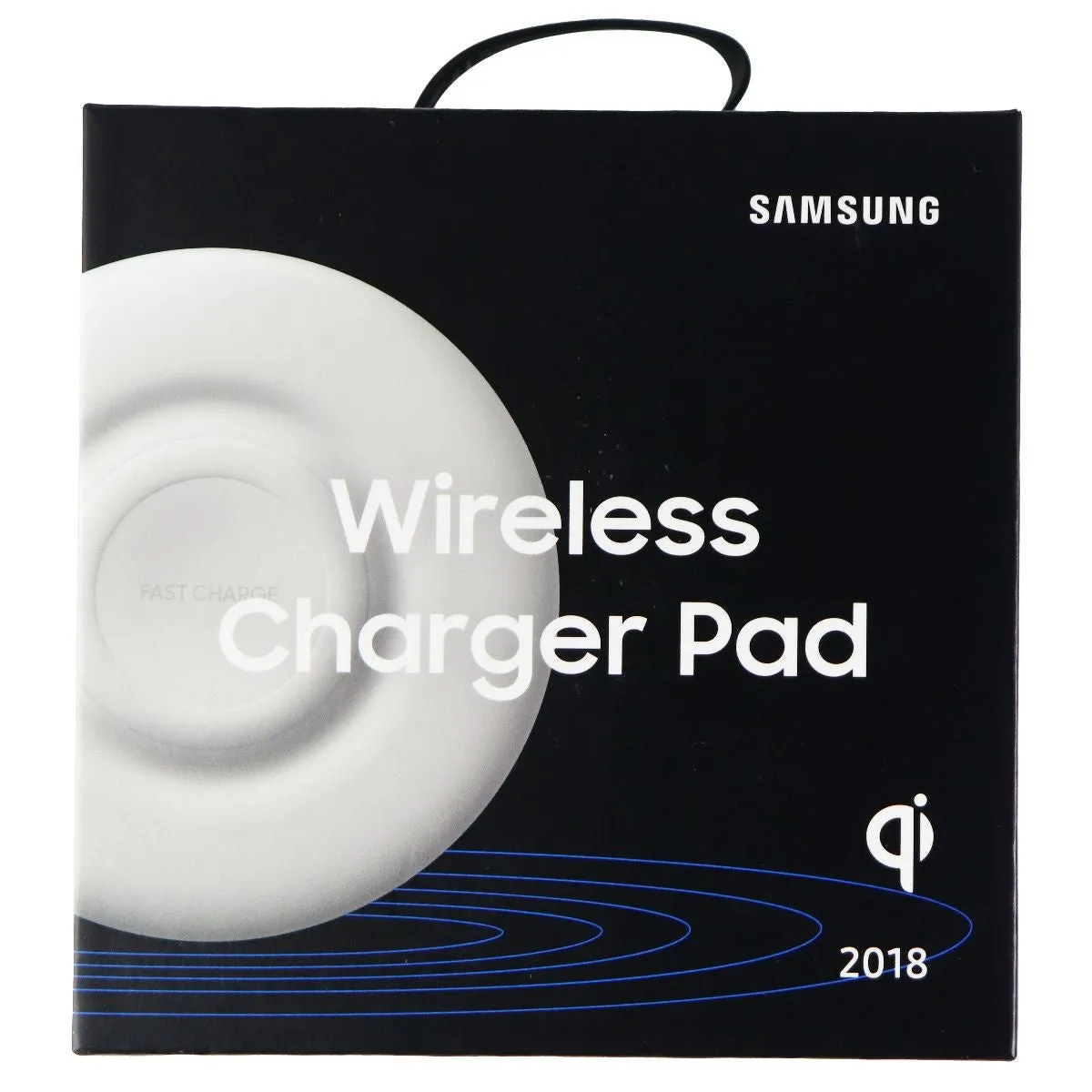 Samsung Wireless Charger (EP-P3100TWEGUS 2018) with Fast Charge for Qi - White