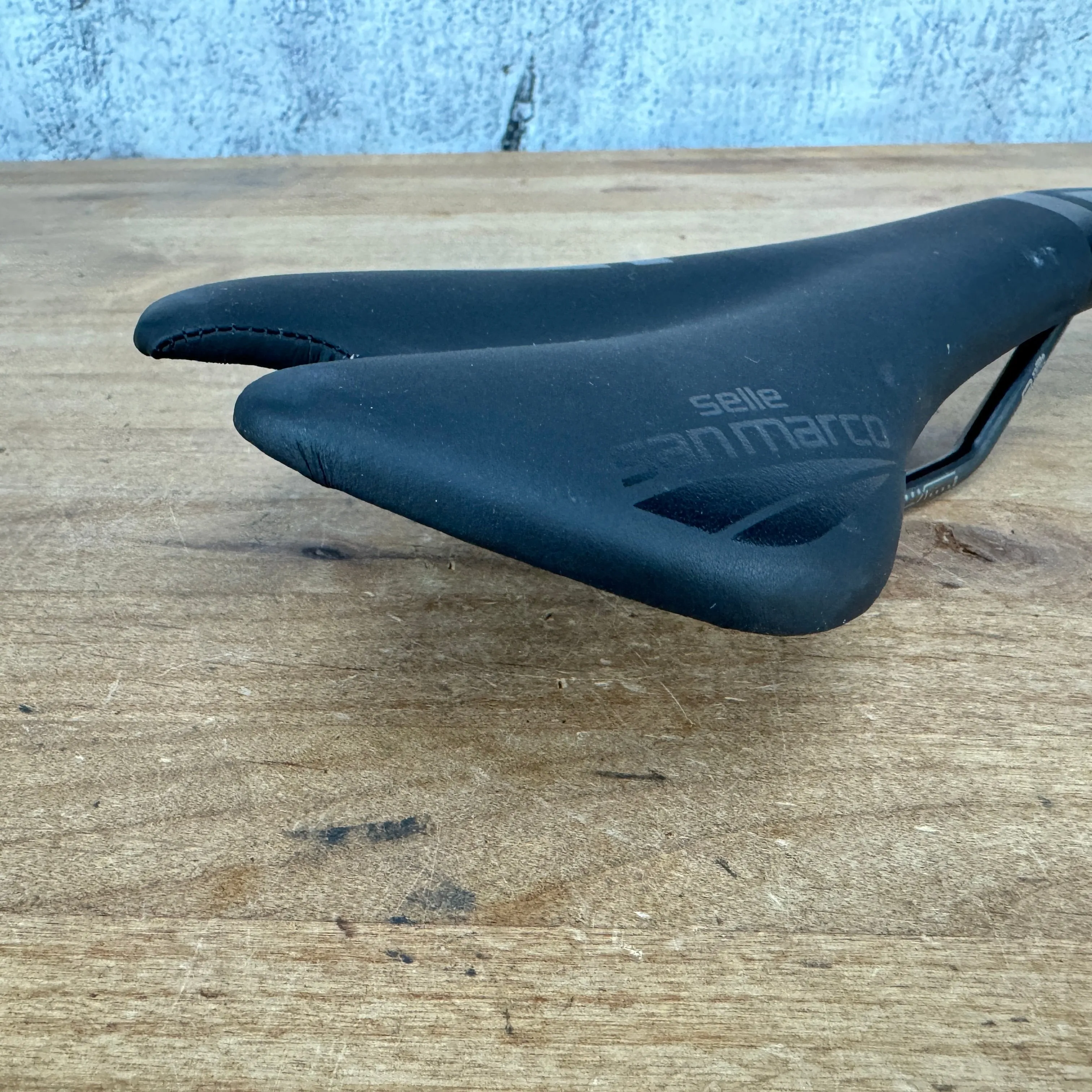 Selle San Marco Aspide 7x7mm Alloy Rails 130mm Narrow Saddle 171g