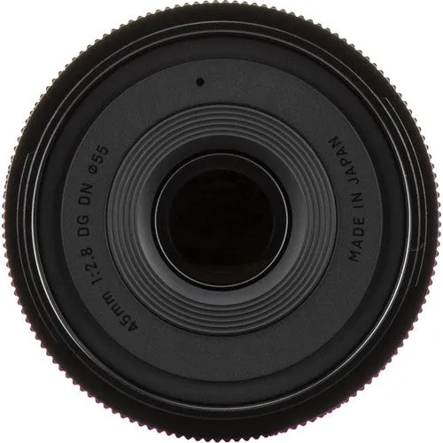 Sigma 45mm f/2.8 DG DN Contemporary Lens for Sony E With Accessories