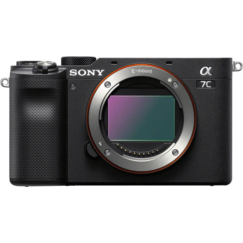 Sony Alpha a7C Mirrorless Digital Camera (Body Only, Black) (ILCE7C/B) Basic Bundle