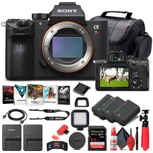 Sony Alpha a7R IV Mirrorless Camera Body Only ILCE7RM4/B - Advanced Bundle