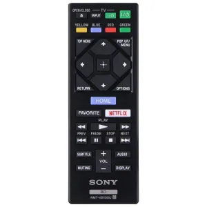 Sony Remote (RMT-VB100U) for Select Sony DVD and Blu-Ray Players - Black