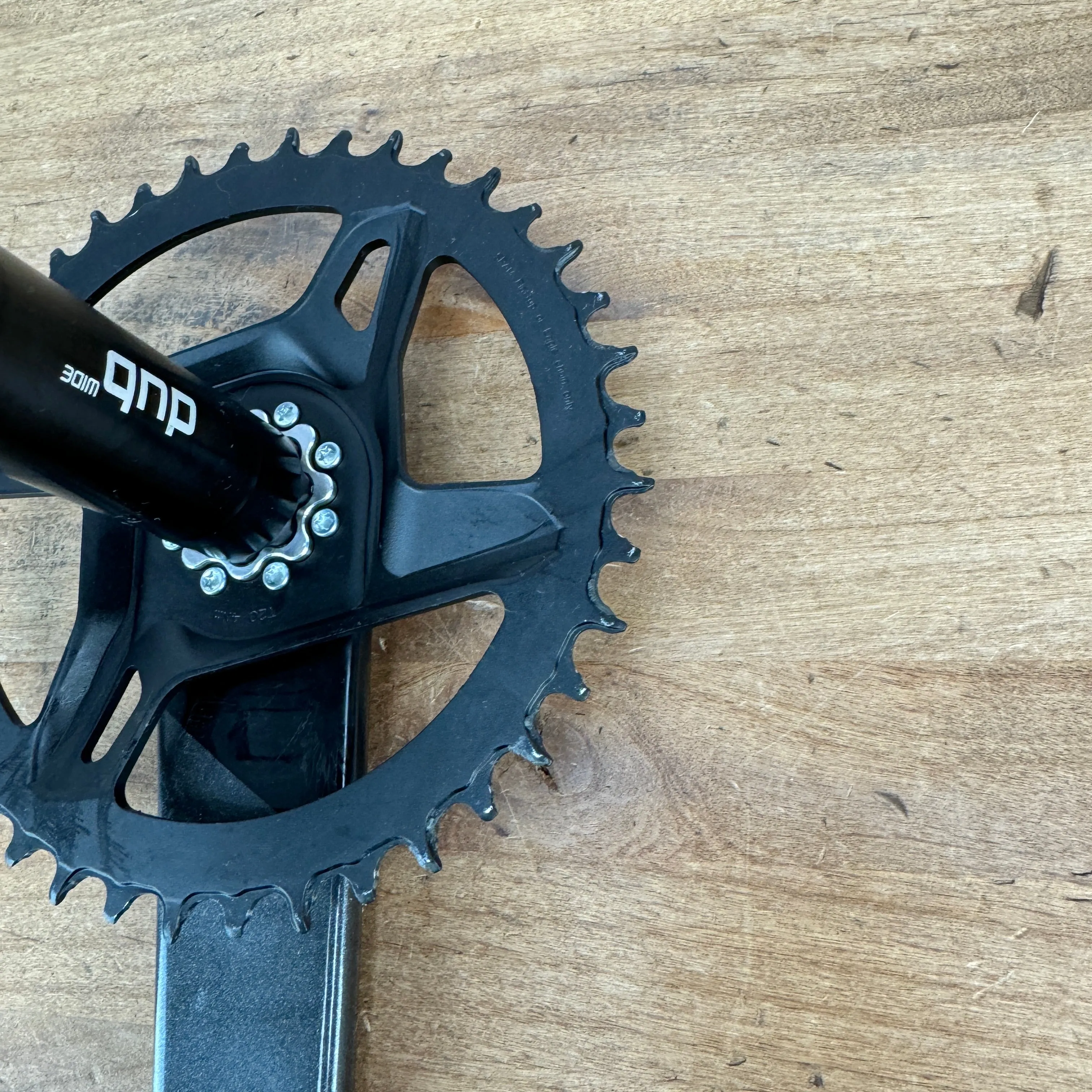 SRAM Force AXS D2 170mm 40T Quarq Power Meter Carbon Crankset DUB Wide 643g