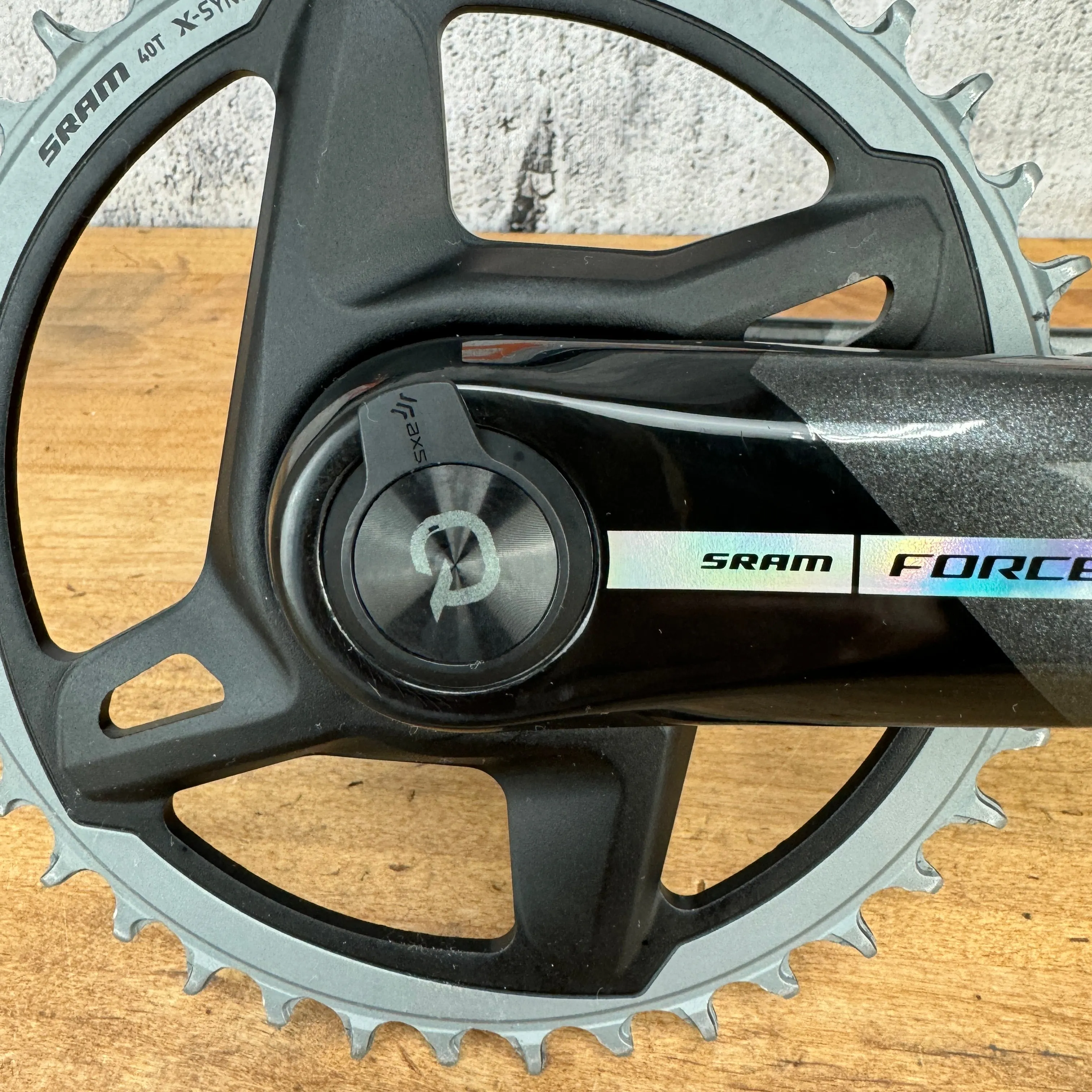 SRAM Force AXS D2 170mm 40T Quarq Power Meter Carbon Crankset DUB Wide 643g