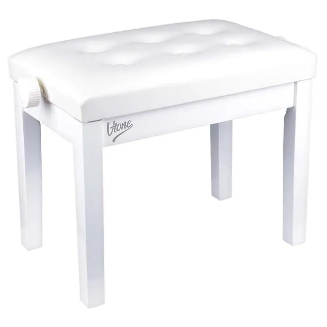 V-Tone Bench 1 Wh Piano Bench White