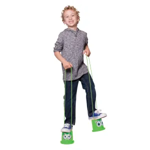 Walkaroo I-CAN Stilts EZ Beginner Active Play Kids Stilts with Sticker Set